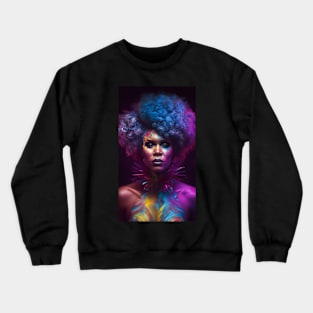 Psychedelic Drag Queen Crewneck Sweatshirt